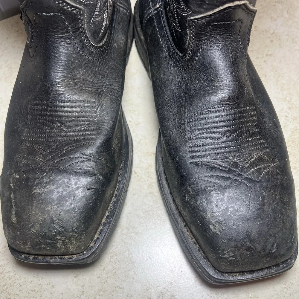 Irish Setter Red Wing Marshall 83956 Steel Toe Work Boots Mens 8.5 D Black
